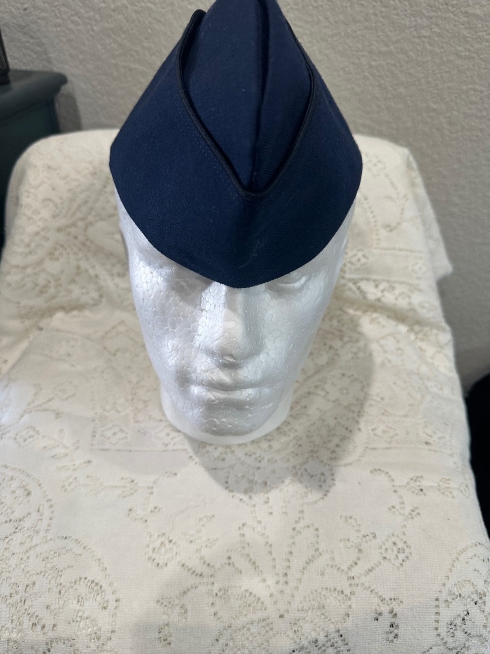 U S Air Force blue garrison uniform hat 7 1/2